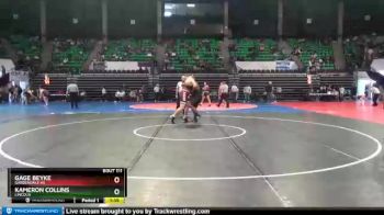 285 lbs Champ. Round 1 - Kameron Collins, Lincoln vs Gage Beyke, Gardendale Hs