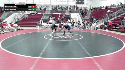 215 lbs Semis & 3rd Wb (16 Team) - Eitan Villalba, Woodward Academy vs Josiah Smith, Newnan