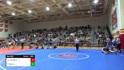 165 lbs 5th Place Match - Jacob Fenbert, Dundee vs TJ Bunn, Detroit Catholic Central