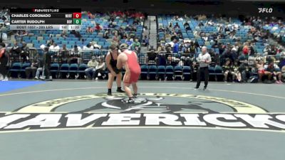 285 lbs Round Of 32 - Charles Coronado, Northglenn vs Carter Rudolph, Roy