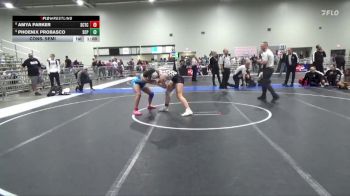 130 lbs Cons. Semi - Phoenix Probasco, South Central Punisher vs Amya Parker, Scott City Takedown Club