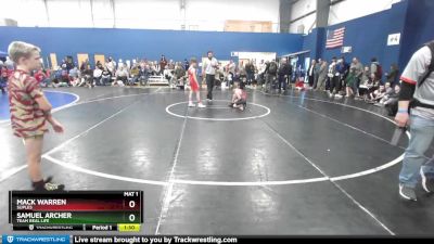 80 lbs Cons. Round 3 - Mack Warren, Suples vs Samuel Archer, Team Real Life