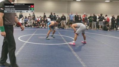 120 lbs Consi Of 16 #2 - Cruz Little, PA vs Paden Alyea, VA