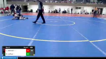 115 lbs Semis (4 Team) - Luke Johnson, Kenyon-Wanamingo vs Max Loftus, Dover-Eyota