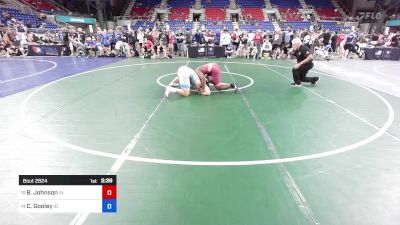 215 lbs Rnd Of 32 - Brandon Johnson, IN vs Carson Gooley, ID