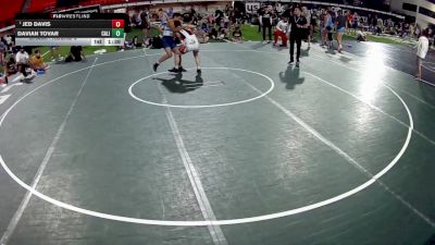 144-150 lbs Champ. Round 3 - Jed Davis vs Davian Tovar, California