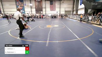 138 lbs Round Of 128 - Jedediah Jackson, CA vs Ace Robinson, TN