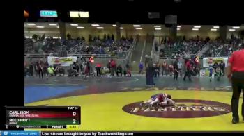 43 lbs Semifinal - Carl Isom, Knappa Kids Wrestling vs Reed Hoyt, NWWC