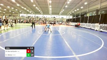 80 lbs Rr Rnd 2 - Nick Kernshisnik, Felix Wrestling Academy vs Kai Weiss, Midwest Monsters