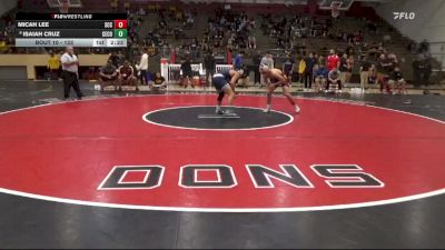 133 lbs Champ. Round 1 - Micah Lee, Sacramento City College vs Isaiah Cruz, Cerritos College