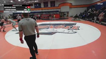 285 lbs Cons. Semi - Steven Marra, University Of Mount Union vs Nicholas Cook, Roanoke