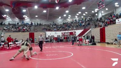 195 lbs Cons. Round 3 - Caleb Cohee, Northeastern vs Hernan Justiniano, Purdue Polytechnic