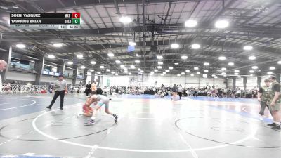 135 lbs Rr Rnd 1 - Soeni Vazquez, Mat Warriors Gold MS - MS vs Tavarius Briar, Gold Standard Wrestling - MS