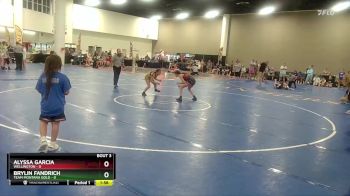 100 lbs Champ Round 1 (16 Team) - Brylin Fandrich, Team Montana Gold vs Alyssa Garcia, Wellington