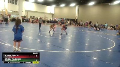 100 lbs Champ Round 1 (16 Team) - Brylin Fandrich, Team Montana Gold vs Alyssa Garcia, Wellington