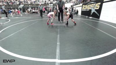 52 lbs Rr Rnd 3 - Bodee Coffman, Husky WC vs Carter Mcculley, Claremore Wrestling Club