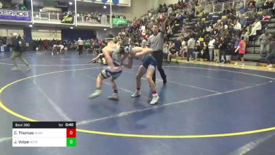 121 lbs Consy 2 - Carter Thomas, Burrell vs Jacob Volpe, Notre Dame GP