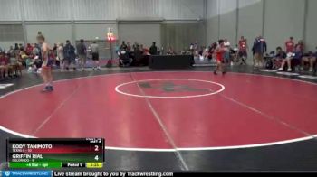 106 lbs Placement Matches (8 Team) - Kody Tanimoto, Texas A vs Griffin Rial, Colorado