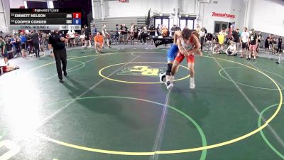 144 lbs Cons. Round 4 - Emmett Nelson, Askren Wrestling Academy vs Cooper Corder, Sandwich Wrestling Club