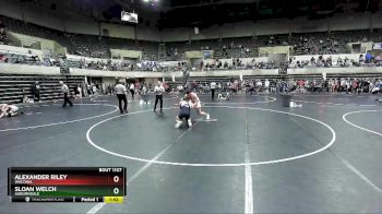 215 lbs Quarterfinal - Sloan Welch, Auburndale vs Alexander Riley, Waconia