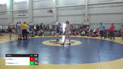 105 lbs Final - Amelia Riazi, Valkyrie Girls WC vs Piper Gentry, Swag Sisters