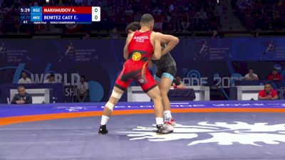 77 kg 1/8 Final - Akzhol Makhmudov, Kyrgyzstan vs Emmanuel Alexis Benitez Castro, Mexico