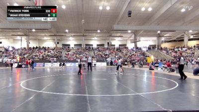 A 138 lbs Champ. Round 1 - Noah Stevens, Millington Central High School vs Patrick York, Station Camp High School