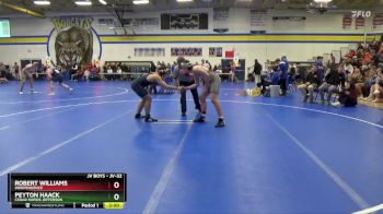 JV-32 lbs Round 3 - Robert Williams, Independence vs Peyton Haack, Cedar Rapids Jefferson