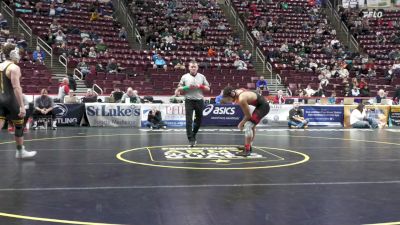 160 lbs First Round - Melvin Miller, Bishop McCort vs Nolan Koehler, Northwestern Leh