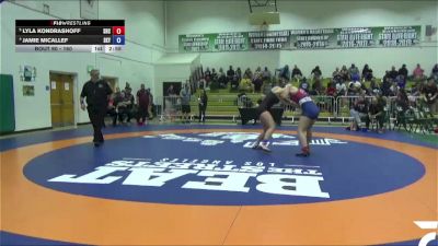 160 lbs Quarterfinal - Lyla Kondrashoff, Santa Rosa College vs Jamie Micallef, Skyline