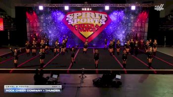 Rock Cheer Company - Thunder [2026 L2 Youth Day 1] 2026 Spirit Sports Colorado Springs Nationals