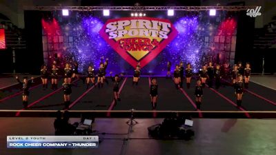 Rock Cheer Company - Thunder [2026 L2 Youth Day 1] 2026 Spirit Sports Colorado Springs Nationals
