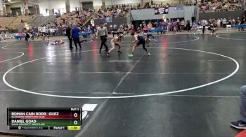 105 lbs Champ. Round 1 - Roman Cain Rodrguez, Blackman Wrestling Club vs Daniel Goad, David Crockett Wrestling
