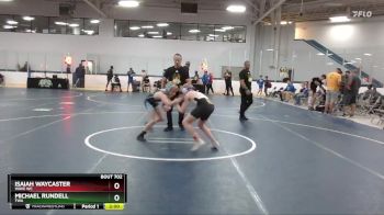 98 lbs Cons. Round 2 - Michael Rundell, TWA vs Isaiah Waycaster, Wave WC
