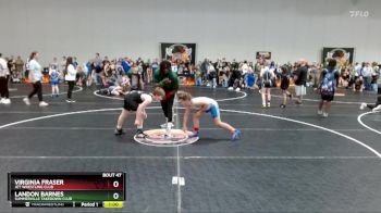 Round 2 - Virginia Fraser, Jet Wrestling Club vs Landon Barnes, Summerville Takedown Club