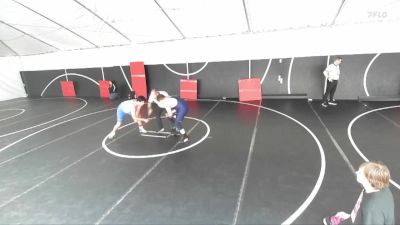 215 lbs Quarterfinal - Isaiah Burgos, Yucaipa Thunder Wrestling Club vs Jonah Akiona, OCRTC
