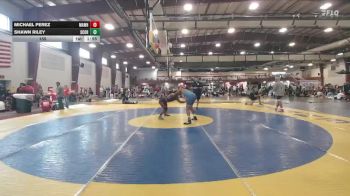 155 lbs Placement - Michael Perez, Mat Assassins White vs Shawn Riley, Scorpions