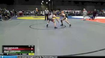 6A - 152 lbs Semifinal - Alec Samuelson, Olathe North vs Brady Fankhauser, Shawnee Mission East