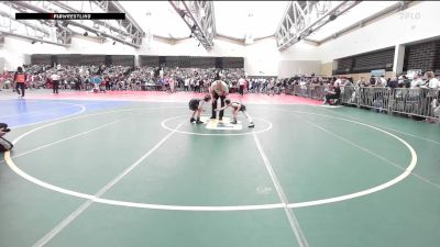 55-T lbs Consi Of 8 #2 - Denver Thompson, Mecca vs Silas Bartee, Power Half Wrestling Academy