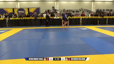 Kevin Robert Silva vs Max Francis De Dera-Ferrari 2024 World IBJJF Jiu-Jitsu No-Gi Championship