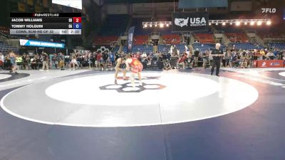 157 lbs Cons. Sub-rd Of 32 - Jacob Williams, SD vs Tommy Holguin, CA