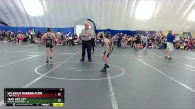 88 lbs Round 2 (8 Team) - Max Holley, Rogue Wrestling vs Wilhelm Dauenhauer, Lake WC