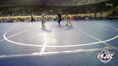 140 lbs Consi Of 16 #2 - Wylie Bierig, Cowboy Wrestling Club vs Gavin Leyba, Division Bell Wrestling