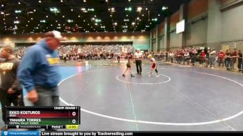 120 lbs Champ. Round 1 - Yahaira Torres, Central Valley (Ceres) vs Ekko Kosturos, Reno