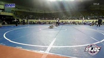 61 lbs Consi Of 16 #2 - Tiger Goodspeed, Cashion Takedown Club vs Jayden Brant, Caney Valley Wrestling