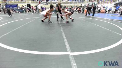 102 lbs Consi Of 8 #2 - Emersyn Chase, South Central Punisher Wrestling Club vs Zara Gray-Petterson, Cowboy Wrestling Club