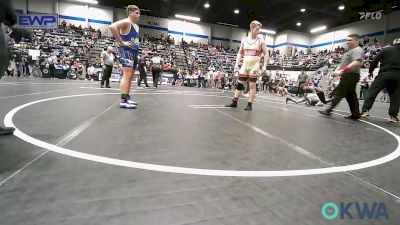 285 lbs Rr Rnd 3 - Hayden Thompson, Red Ryder Wrestling Club vs Brody Walker, Harrah Little League Wrestling