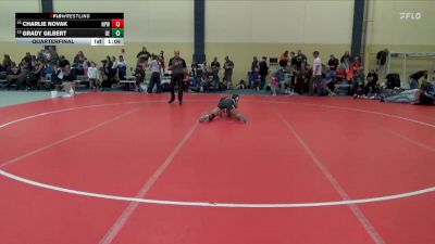 85 lbs Quarterfinal - Grady Gilbert, DC Elite vs Charlie Novak, New Prague Wrestling