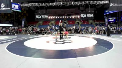 105 lbs Champ. Rd Of 16 - Ava Schultz, MN vs Liza Krueger, SD