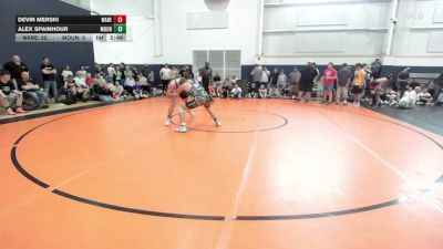 160 lbs Round Robin 1 - Devin Merski, Warehouse Warriors - HS vs Alex Spainhour, Mount Airy - HS